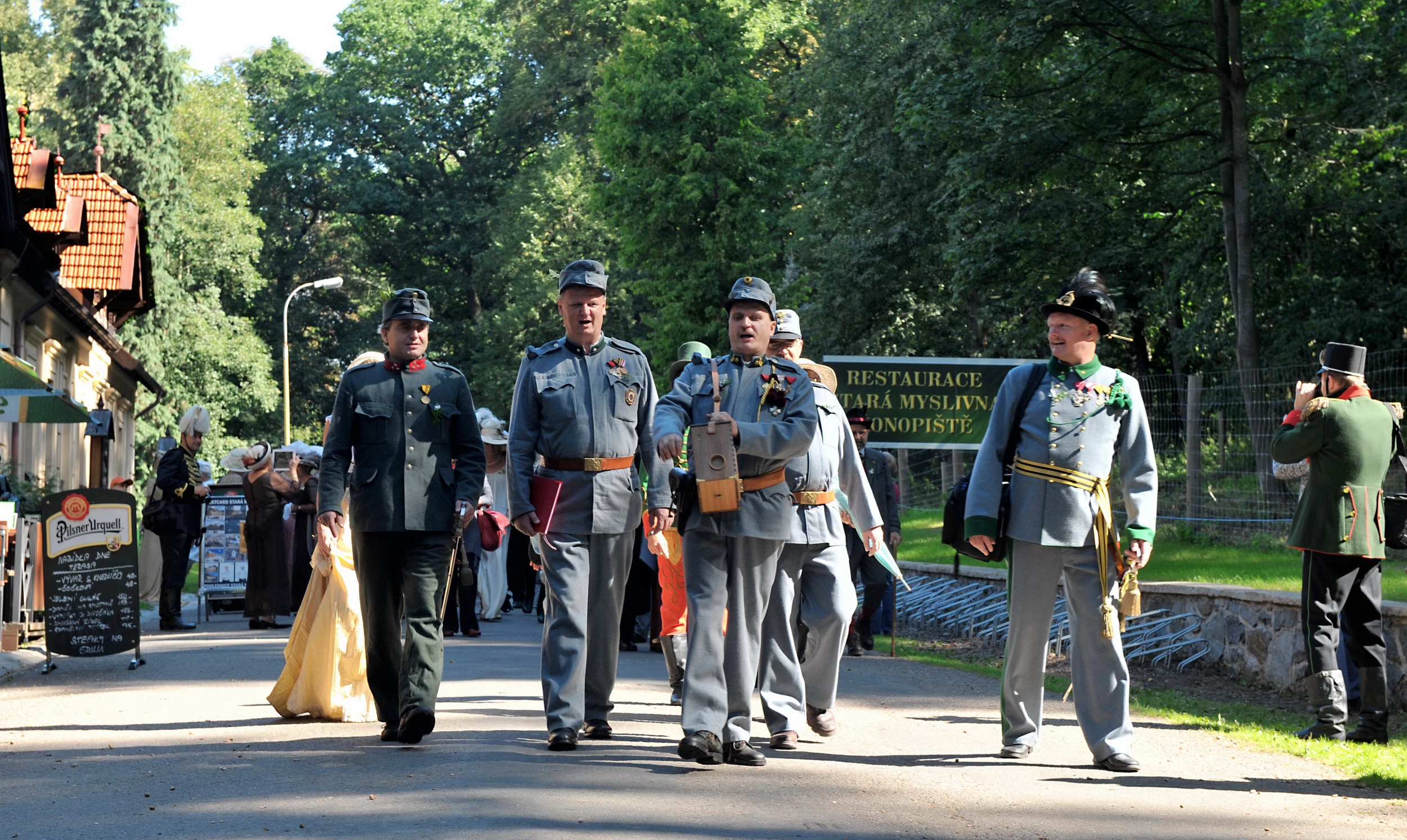stara myslivna historicka svatba 03