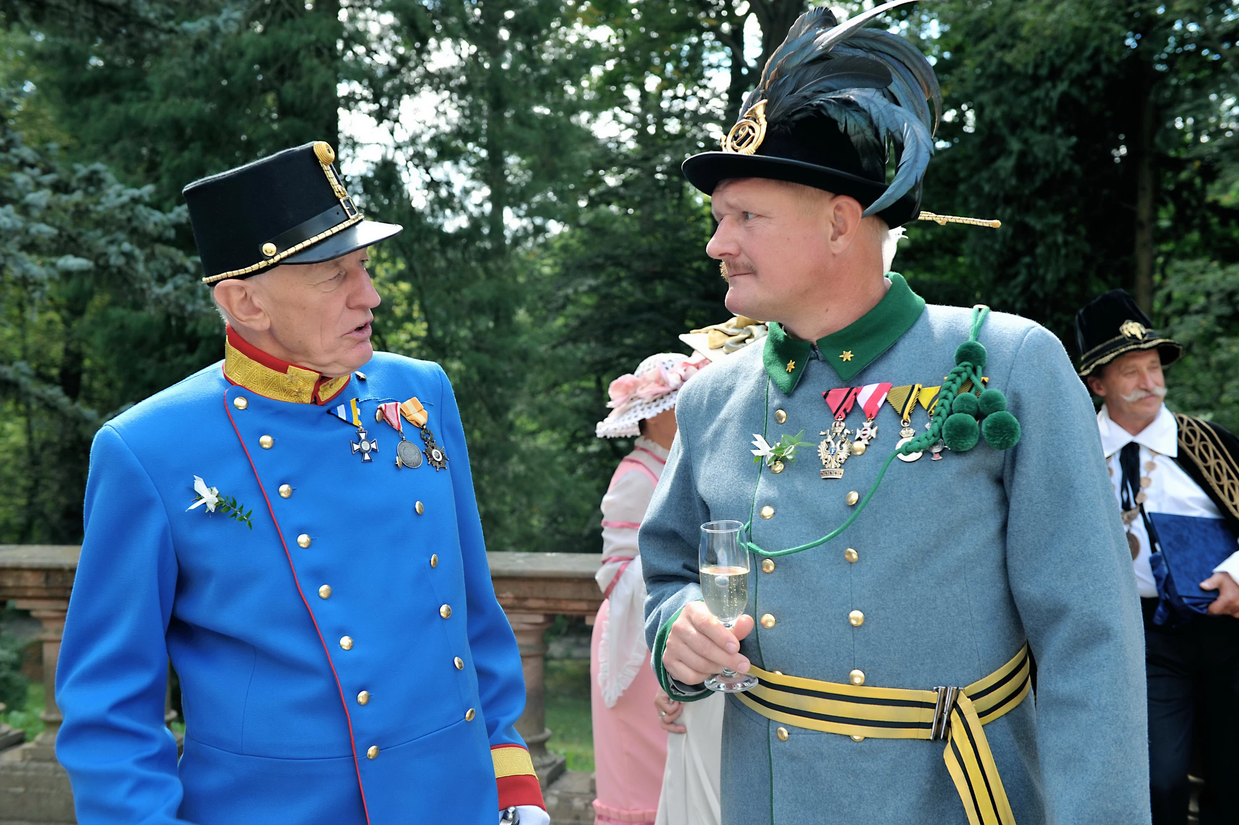 stara myslivna historicka svatba 14