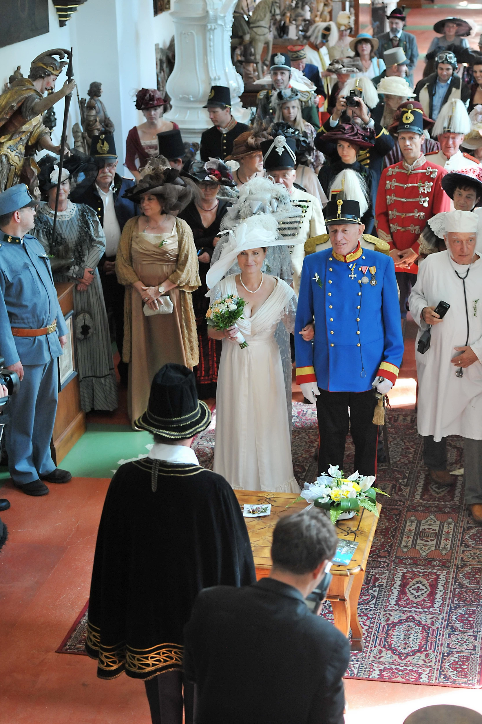 stara myslivna historicka svatba 21