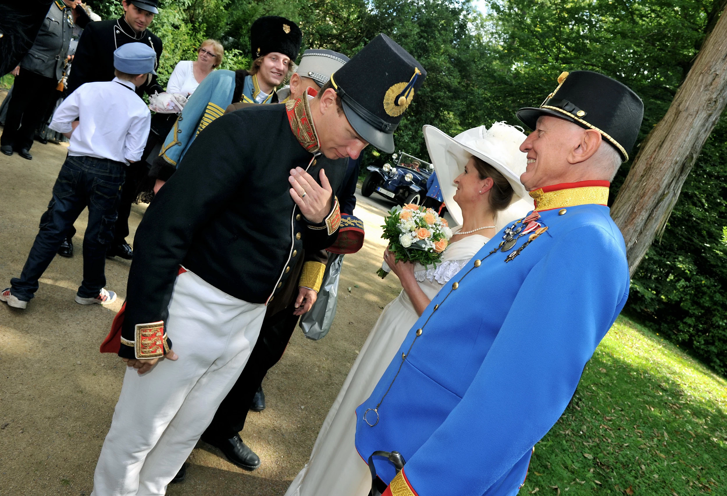 stara myslivna historicka svatba 28